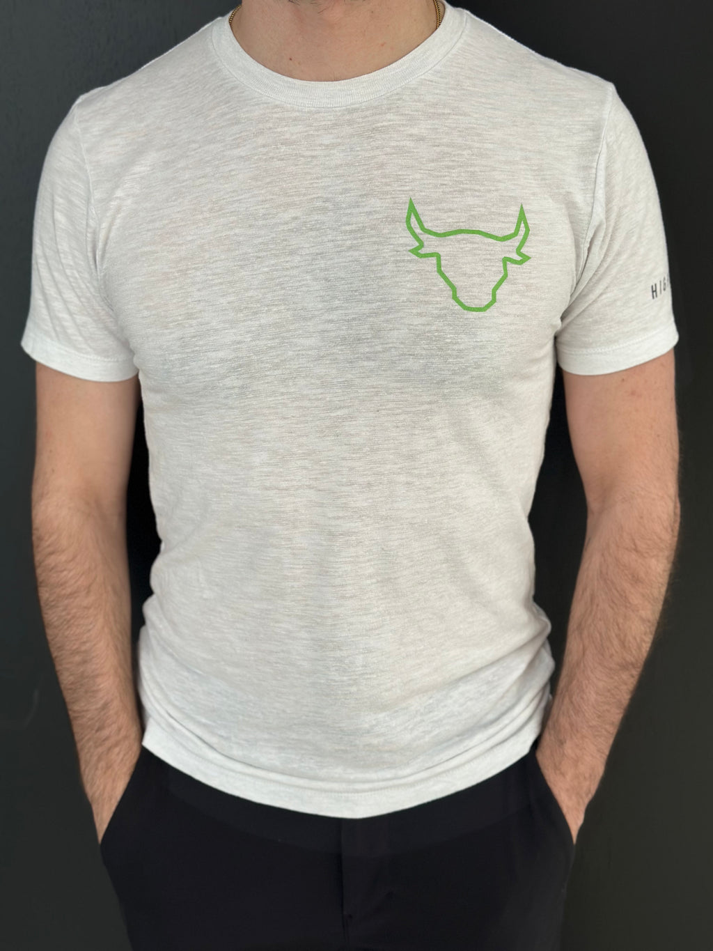 White Bull Highstrike Logo Short Sleeve T-Shirt