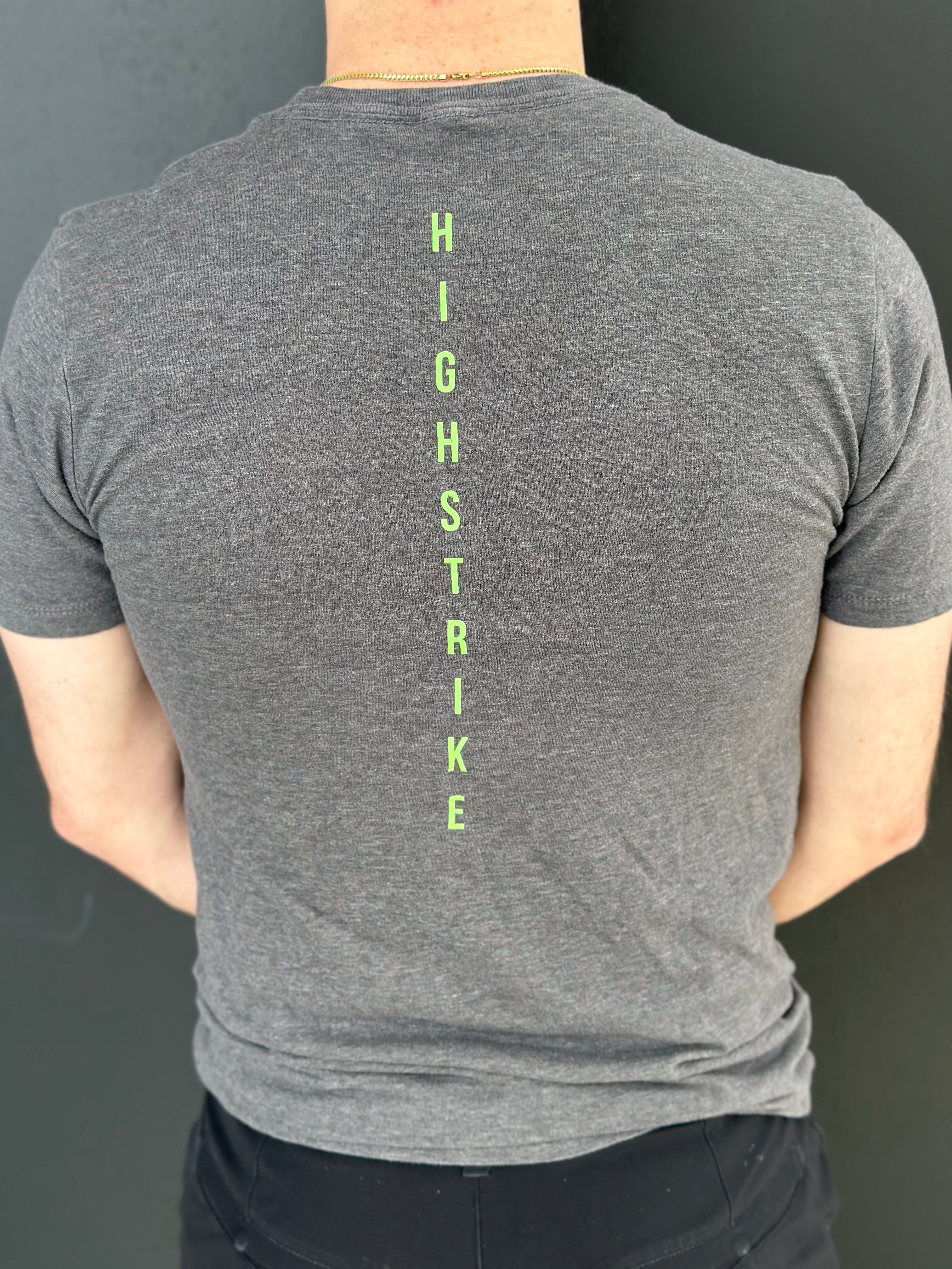 Gray Bull Highstrike Logo Short Sleeve T-Shirt